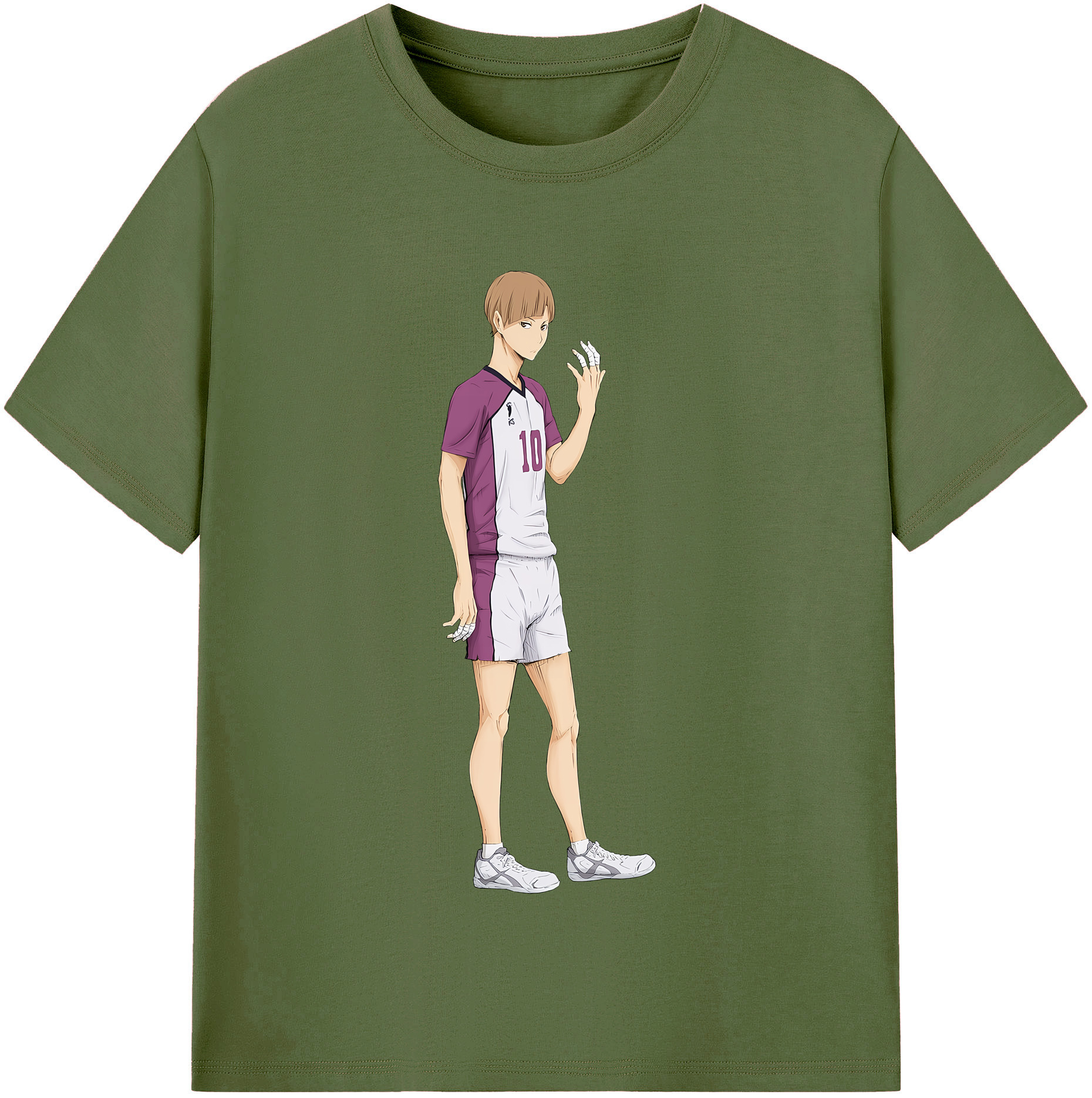 （画像用） ハイキュー!! Haikyu!! 綿100％半袖Tシャツ（フロントプリント）